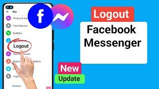 How to logout messenger android & iOS logout Facebook messenger account