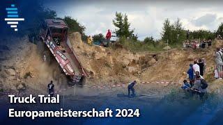 Truck Trial Europameisterschaft 2024 im Erlebnispark Magdeburg