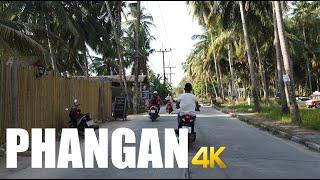 Driving Koh Phangan island Thailand 4k 60fps