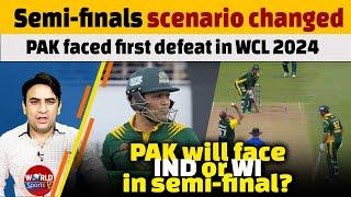 WCL 2024 semi-finals scenario changed after Pakistan’s first defeat  Pakistan vs South Africa