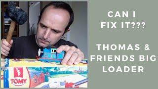 Selling Used Toys on Ebay - Can I Fix it? - Tomy Thomas and Friends Big Loader Fix Simple Soldering