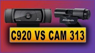 Logitech C920 vs AVerMedia Live Streamer CAM 313