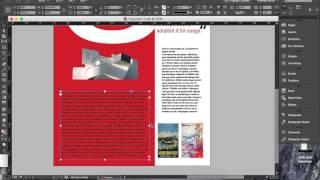 InDesign Continuous Text