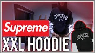 Supreme XXL Hooded Sweatshirt is FIRE  On Body Review Sparkster