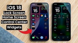 Ultimate Guide for Homescreen Customization in iOS 18