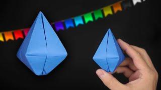 Como Fazer um Balão de São João de Papel - Origami