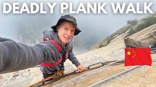 Worlds DEADLIEST Hike - CHINAS Huashan Plank Walk 