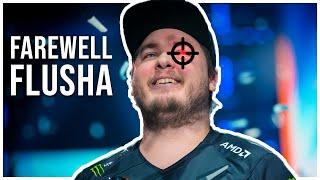 SENOR VAC STEPS DOWN FROM FNATIC - Best Flusha Moments of ALL TIME - CSGO