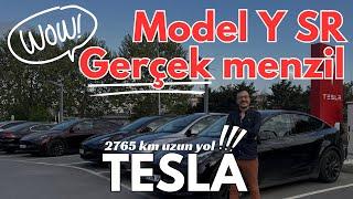 Şok Eden Tecrübe - Tesla Model Y SR Gerçek Menzili Belli Oldu 