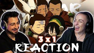 Book 3 is already on FIRE  Avatar The Last Airbender 3x1 REACTION  The Awakening