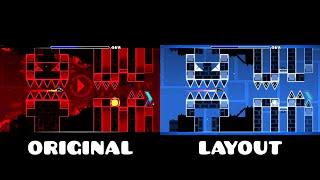 Bloodbath Original vs Layout  Geometry Dash Comparison