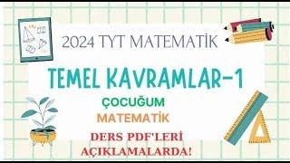 TYT MATEMATİK TEMEL KAVRAMLAR-1