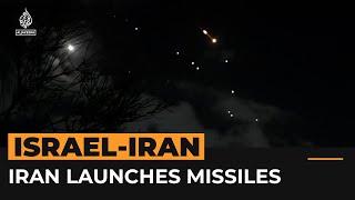 Iran launches missiles at Israel  Al Jazeera Newsfeed