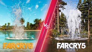 Far Cry 6 vs Far Cry 5 - Direct Comparison Attention to Detail & Graphics PC ULTRA 4K