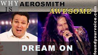 Why is Aerosmith Dream On AWESOME? Dr. Marc Reaction & Analysis
