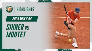 Sinner vs Moutet Round 4 Highlights  Roland-Garros 2024