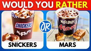 Would You Rather? Ice Cream & Sweet Editions 