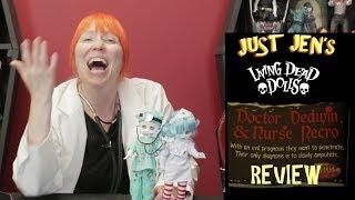 Living Dead Dolls Dr. Dedwin & Nurse Necro Review By Just Jen