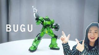 HG Bugu ver. Death Guard Paint + Build Part 01  Gunpla x Warhammer