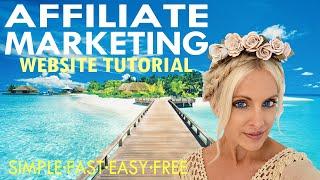 Make An Affiliate Marketing Website 2024  Make $21000 A Month Passive Income
