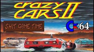 SHIT GAME TIME CRAZY CARS II C64 - Contains Swearing