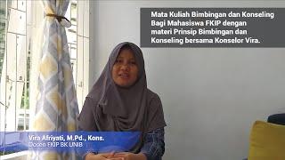 Mata Kuliah BK  Materi Prinsip Bimbingan dan Konseling  Konselor Vira