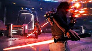 Star Wars Jedi Survivor - DELETING BOSSES Red Lightsaber NG+ OP Gameplay NO DAMAGE  GRANDMASTER