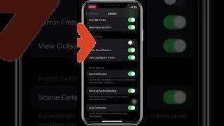 Hidden iPhone Camera Tip Turn On Grid Lines in Camera For Best Photography.#iphone #shorts  #camera