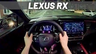 2023 Lexus RX  POV NIGHT DRIVE