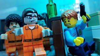 LEGO Zombie Prison Break - The Outbreak  Apocalypse Stop Motion Animation 레고 좀비 프리즌 브레이크 - 더 아웃브레이크