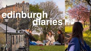 EDINBURGH VLOG  spring refresh friends art