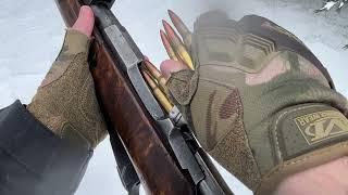 Finnish M39 Mosin POV Revisited in a blizzard