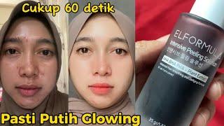 Review peeling serum ELF FORMULA  SERUM GLOWING   Rekomendasi Serum Pencerah Wajah Serum Termantul