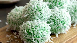 Indonesian Sweet Rice Cakes - Klepon  Onde Onde 20 Minute Recipe