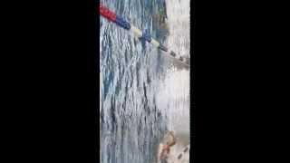 Gabriella swimming 100m Freestyle -2014 11 21 15 23 21