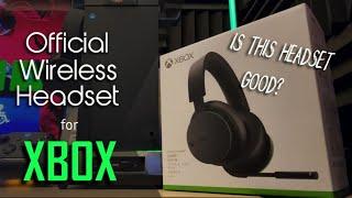 Official Wireless Headset for XBOX Unboxing and Review