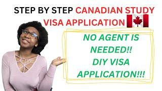 HOW TO APPLY FOR A CANADIAN STUDY VISAPERMIT. YOU DO NOT NEED AN AGENT.