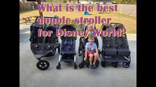 What is the BEST double stroller for Disney World with 2 kids? Double Bob City Select Joovy Kooper