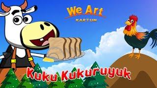 Kuku Kukuruyuk - Lagu ayam jago - Lagu anak indonesia  WE ART KARTUN