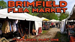 The Brimfield Flea Market Returns for 2024  Still the Biggest & Best Flea Market Around Part One.