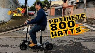 Testando o Patinete Elétrico Scooter 800w Drop Boards 