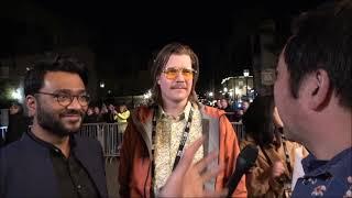 Bryan Costanich and Sudhanshu Saria Carpet Interview for Sanaa  SBIFF 2023