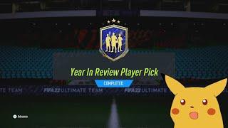 Year In Review Player Pick SBC PACK FIFA 22