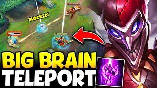 PINK WARD WITH THE MOST BIG BRAIN TELEPORT OF ALL-TIME