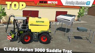 FS22  CLAAS Xerion 3000 Saddle Trac - Farming Simulator 22 New Mods Review 2K60