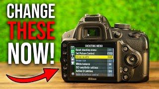 Nikon D3200 Best Photo Settings For Beginners  Complete Photography Settings Guide