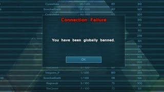 Banned For Attacking Snail Games Arks Publisher On Official Servers...Ark Is Corrupted