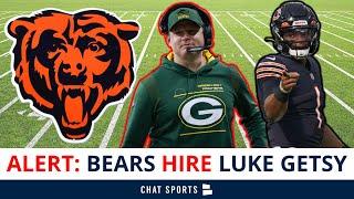 ALERT Chicago Bears Hire Luke Getsy As Offensive Coordinator Joe Brady Next QB Coach?  Bears News