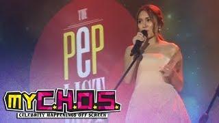 Kathryn Bernardo receives award  at #PEPListYear3