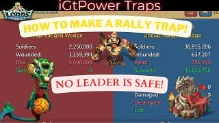 HOW TO BUILD A RALLY TRAP IN LORDS MOBILE - Lords Mobile